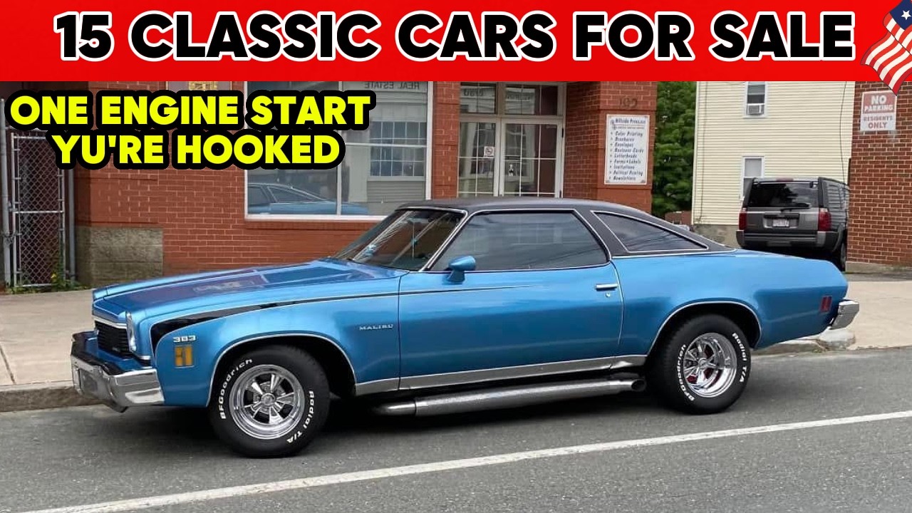 15 BEST CHEAP CLASSIC CAR FINDS for Sale CHEAP Too Good to Ignore🚗💥