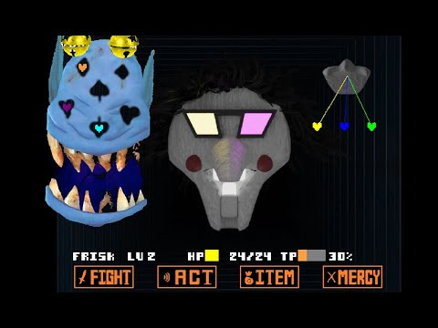 Omega Jevil & Spamton Sigma Fight - Deltarune Titans (Deltarune Fangame)