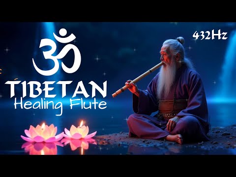Tibetan Healing Flute | Melatonin And Toxin Release | Eliminate Stress and Calm the Mind