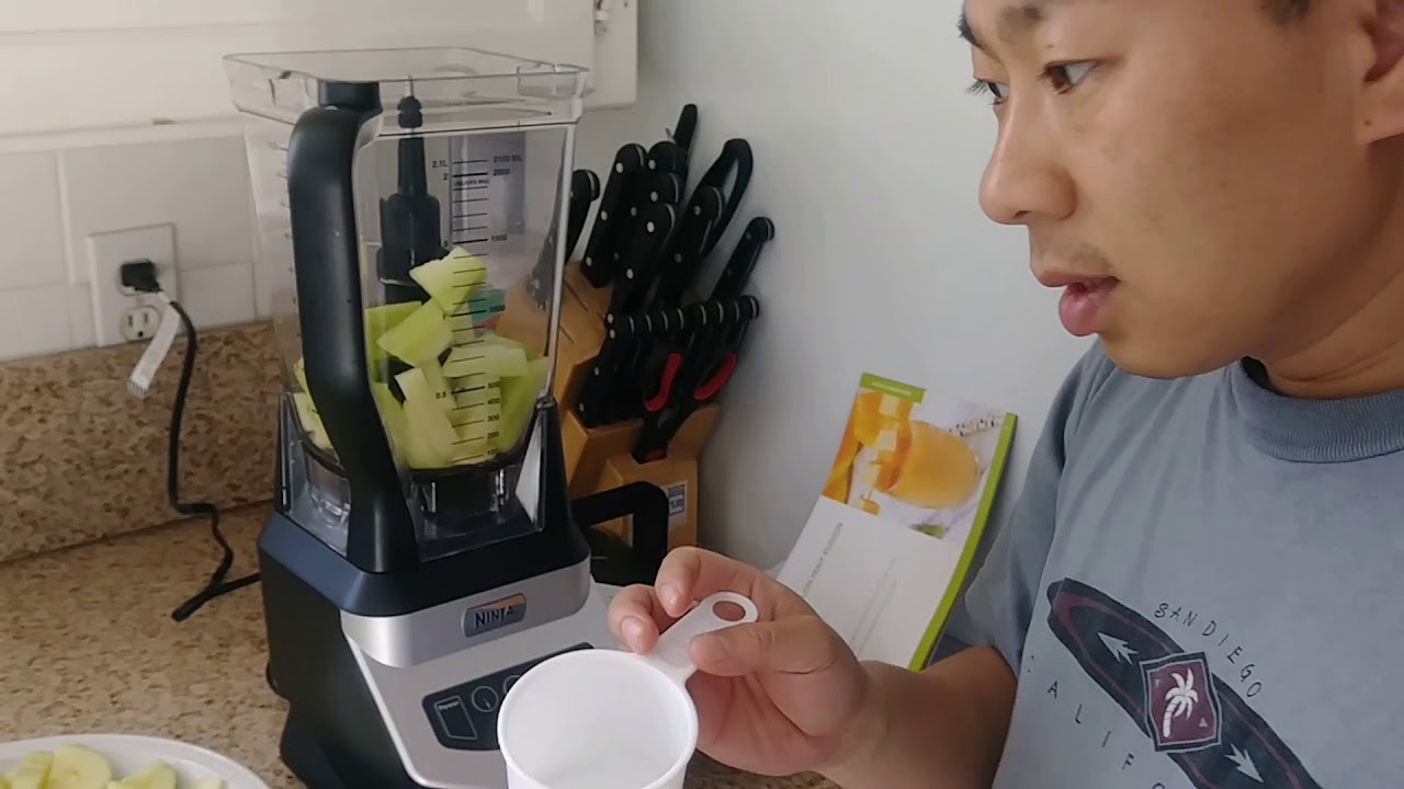 Ninja blender 1000w test and smoothie recipes ! YouTube