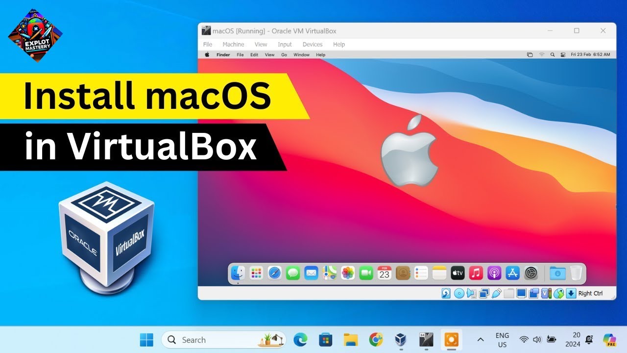 Install macOS in VirtualBox on Windows PC [Intel & AMD]