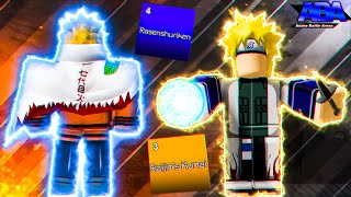 FATHER SON DUO! MINATO AND NARUTO! | ANIME BATTLE ARENA | ROBLOX | NARUTO | ABA | screenshot 5