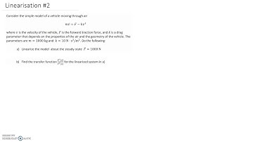 Example: Linearisation #2
