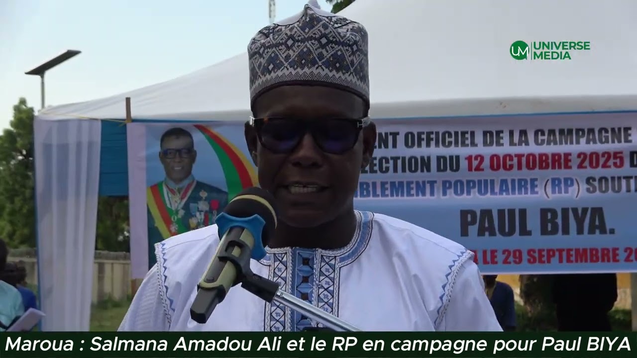 L'honorable Salmana Amadou Ali et le RP en campagne pour Paul Biya