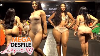 Desfile Moda Intima e Lingerie feminina e Moda Plus Mega  lingerie desfile Love feme