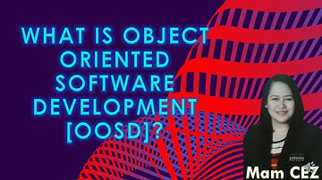 WHAT IS OBJECT ORIENTED SOFTWARE DEVELOPMENT?
