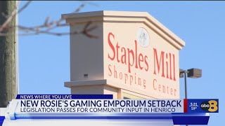 State lawmakers push for public input on new Rosie’s gambling facility in Henrico