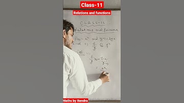 Relations and functions class-11 #shortsvideo #ncertsolutions #youtubeshorts #shortsfeed