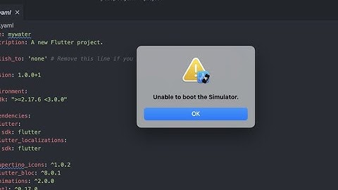 How to fix "Unable to boot the iOS simulator" Error
