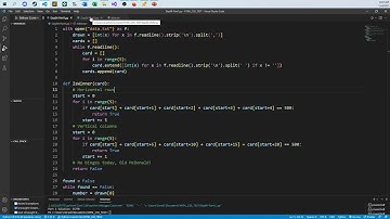 Python Solution for 2021 Advent of Code - Day 4 - Giant Squid