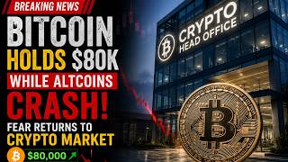 🚨 BITCOIN HOLDS $80K While ALTCOINS CRASH! Fear Returns To Crypto Market Profile