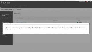 Viewing Instructor Feedback