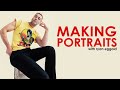 making portraits with ryan eggold.