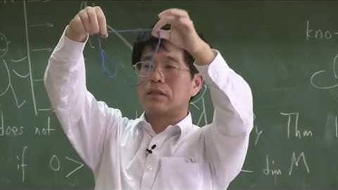 Topology & Geometry - LECTURE 05 Part 02/02 - by Dr Tadashi Tokieda