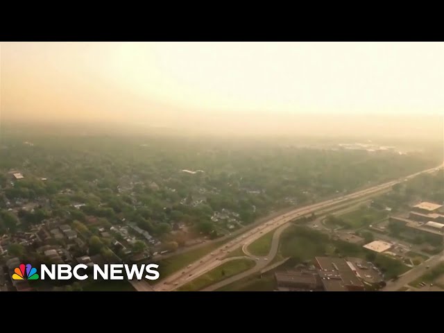 Canadian wildfires forcing thousands to evacuate