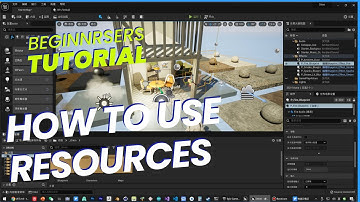 《虚幻引擎》游戏制作教程   1 入门篇 UE5   020  获取资源   如何使用资源