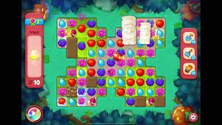 GardenScapes Level 4464 no boosters (16 moves)