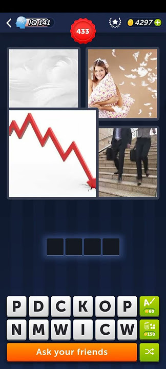 4Pics1word - 433 #brainteasers #puzzle #gaming #puzzlehunt