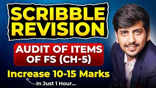 Marks Booster Revision – Audit of Items of Financial Statements | CA Inter Audit May 2026