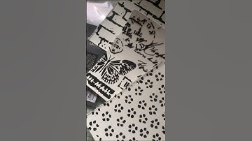 Finnabair stencil set: Perfectly Grungy and Graphite texture paste #finnabairproducts #mixedmedia