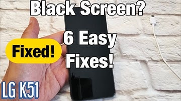 LG K51: How to FIX Black Screen or Screen Won