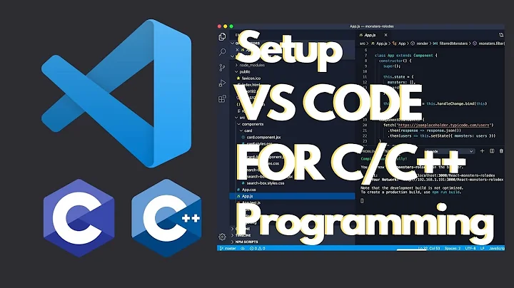 How to set up C/C++ Development With Visual Studio Code