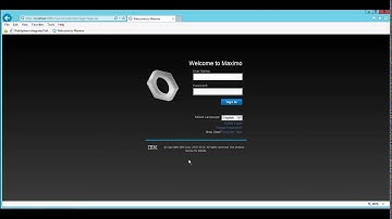 Customize the Login Screen for Maximo 7.6