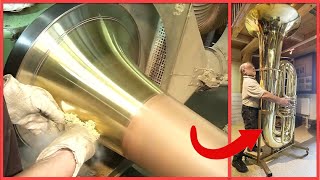 Amazing Brass Instruments Production Process | How To Manufacture Trumpet | Using CNC Machine