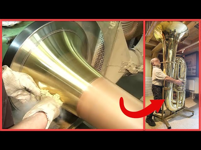 Amazing Brass Instruments Production Process | How To Manufacture Trumpet | Using CNC Machine class=