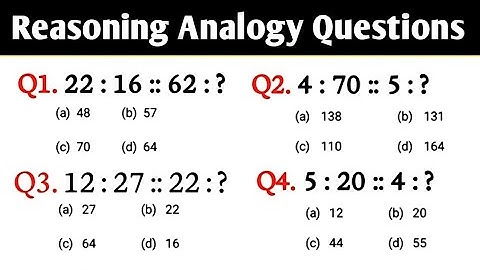 Reasoning Analogy Questions || Reasoning Practice Set ||  Analogy Previous year question tricks