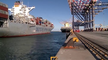 MoorMaster™ automated mooring at a container terminal