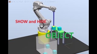 ABB RobotStudio for Show and Hide object (Event Manager)