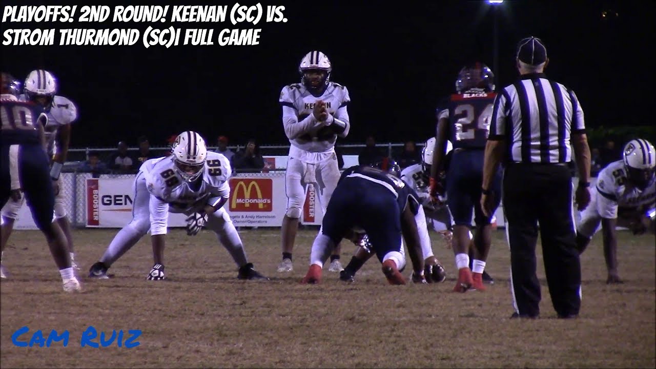 PLAYOFFS! 2ND ROUND! Keenan (SC) vs. Strom Thurmond (SC) Full Game