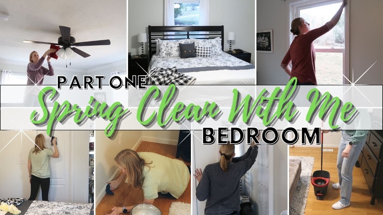 SPRING CLEAN WITH ME 2023 | SPRING CLEANING SERIES | PART ONE BEDROOM ...