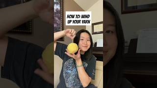 How to cake yarn without a yarn ball winder !! #tutorial