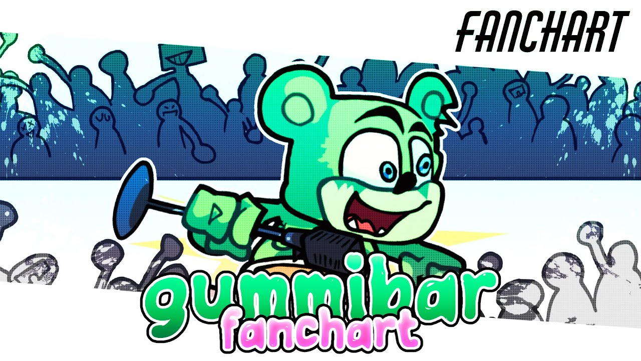 GUMMIBAR - FNF: GUMMIBAR! [FANCHART]