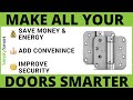 Make your door auto close with smart door hinge 2020