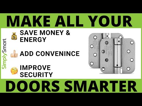 Make Your Door Auto Close with Smart Door Hinge (2020)