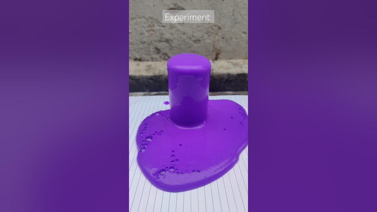 experiment with vinegar , ujala and baking soda elephant toothpaste
