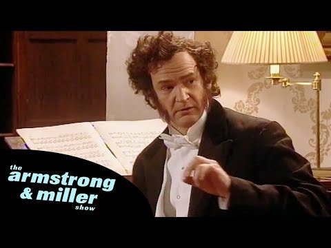 The Armstrong and Miller Show | Olden Days Musician Sings \