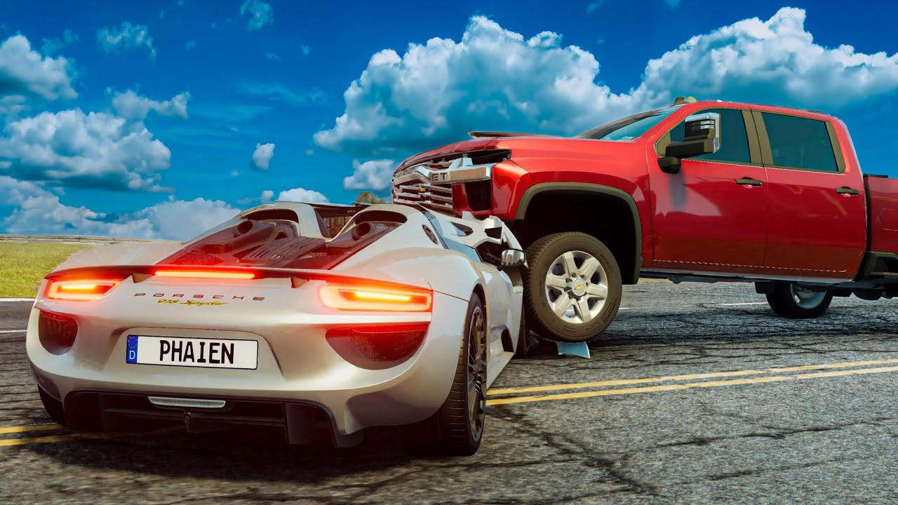 LUXURY & SUPERCAR Crashes - BeamNG.Drive