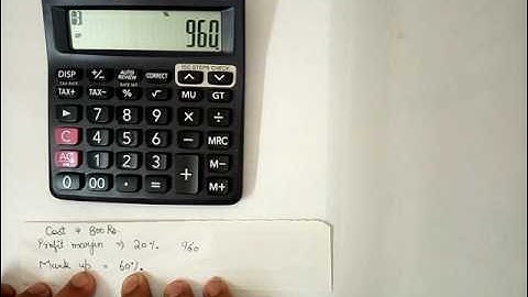 how to use MU function on calculator in hindi