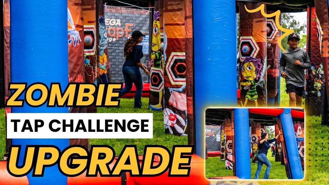Zombie Tap Challenge Upgrade for MEGA Maze Arena | Boost Your Rental Business & Event Attraction