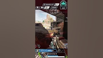 99% Car Aim Turns Into 1v3 #apexlegends #apex #apexlegendsclips #shorts