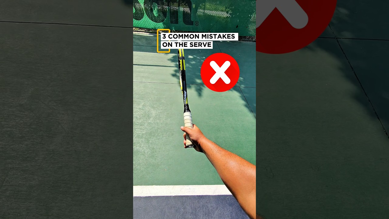Top 3 Serve Mistakes (especially No3) 🤔