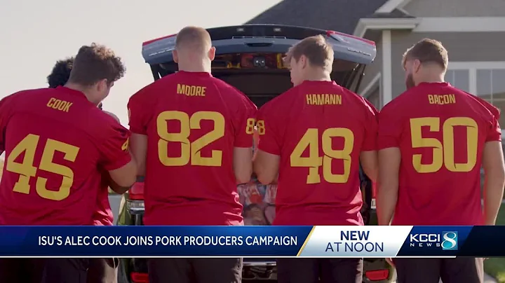 Fifth Iowa State football player cooks up NIL deal with Iowa Pork Producers