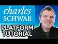 Charles Schwab Trading Platform Web Tutorial - YouTube
