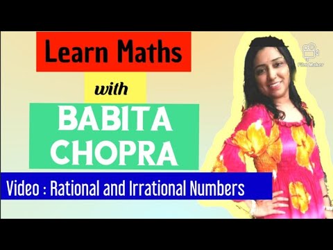 Difference between rational and irrational number with Babita_Chopra