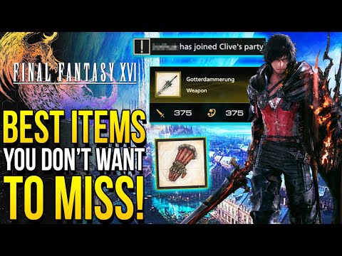 Final Fantasy 16 - Amazing Secret ITEMS & COMPANION You Don't Want To Miss! | FF16 Tips & Tricks