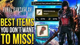 Final Fantasy 16 - Amazing Secret ITEMS &amp; COMPANION You Don&#39;t Want To Miss! | FF16 Tips &amp; Tricks